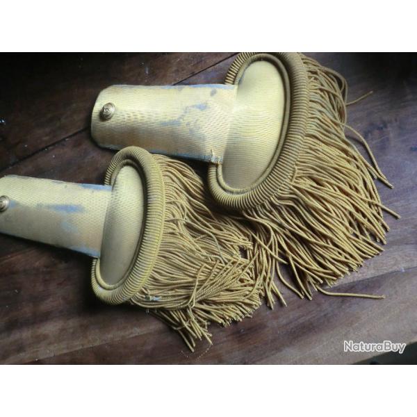 paire  d'�paulettes officier infanterie  marine