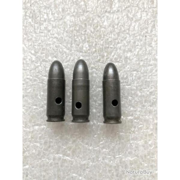 Cartouche neutralis�e 7.65 long � balle ordinaire, �tui bond�ris� dat� 1946 (M 60.CA)