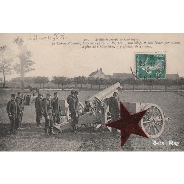 CPA-  Artillerie lourde de Campagne N�916