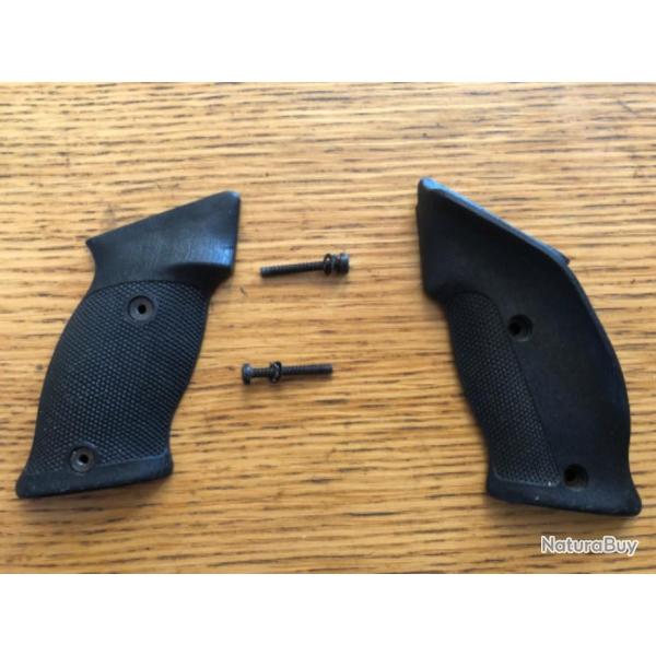 Pistolet � plombs Diana P5 Magnum ou Diana 5G: Plaquettes de crosses noires