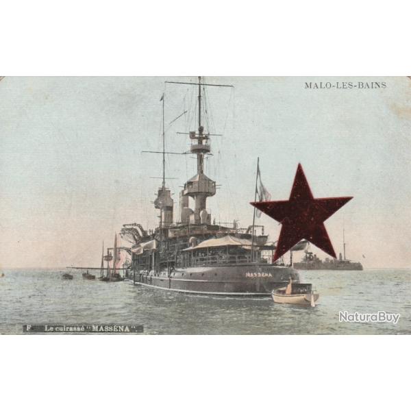 CPA - MARINE MILITAIRE Cuirass� MASSENA N�116