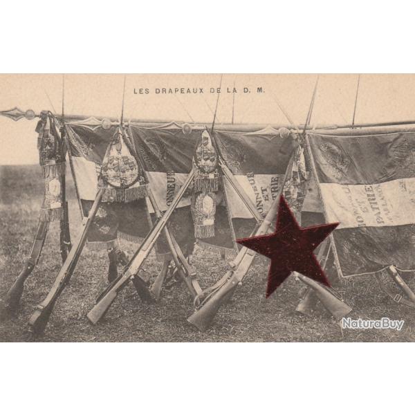 CPA - LES DRAPEAUX DE LA D. M. N�117