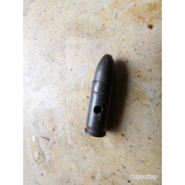 1 munition PA 35 PM SE-MAS 1935 7.65 long.neutra seconde guerre mondiale 1944Tarbes occupation 7.65L