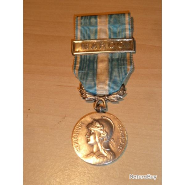 mdaille coloniale agrafe " MAROC "