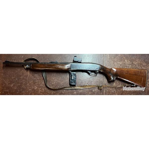 OCCASION REMINGTON 742 CALIBRE 30-06 + POINT ROUGE PRO T4 MONTAGE fixe