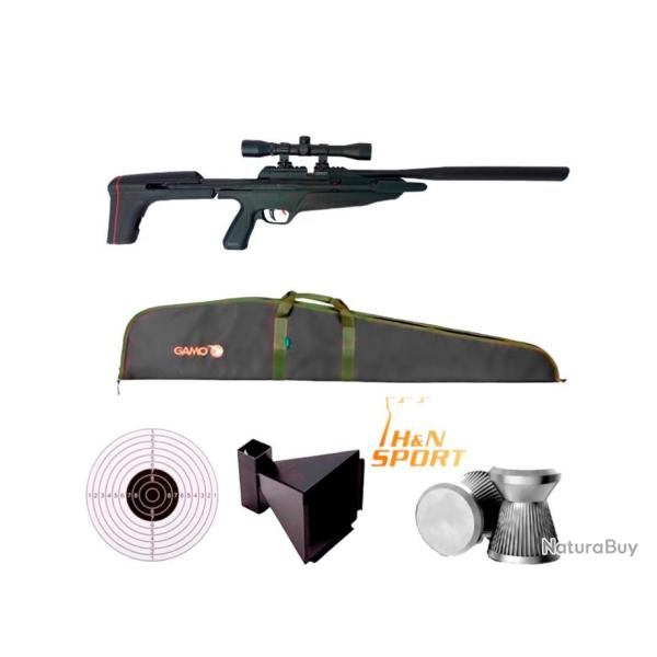 PACK-9 Carabine SL900S   Snowpeak Multi coups,Canon Fixe , Levier Latral Cal. 5,5mm 18 j.