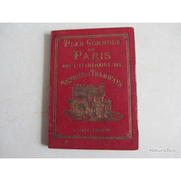 Plan commode de Paris L. Joly �diteur 1891