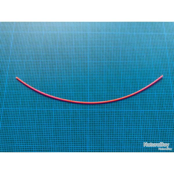 Fibre optique rouge 10cm x 0,75mm