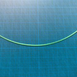 Fibre optique verte 10cm x 0,75mm