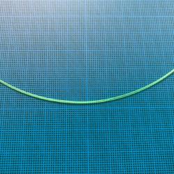 Fibre optique verte 10cm x 0,75mm