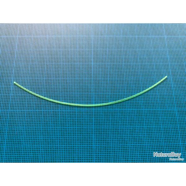 Fibre optique verte 10cm x 0,75mm