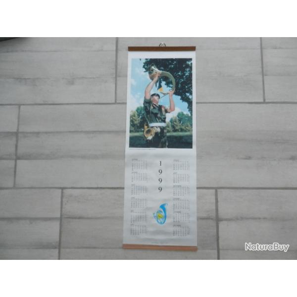 calendrier FNAC ann�e 1999 du 16�me r�giment de chasseurs � Sarajevo