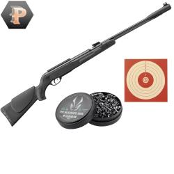 Carabine &agrave; plombs Gamo CFX Cal. 4.5 mm-19,9 J + plombs + cibles