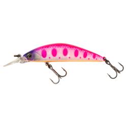 Poisson Nageur Illex Tricoroll GT 56 MD F 4,3g Pink Pearl Yamame 5,6cm