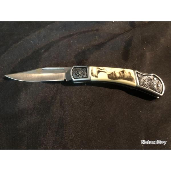 couteau pliant stainless stell