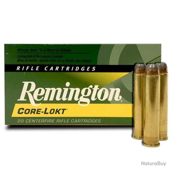 Munitions REMINGTON calibre 444 Marlin Softpoint 240gr - 15.55g x20