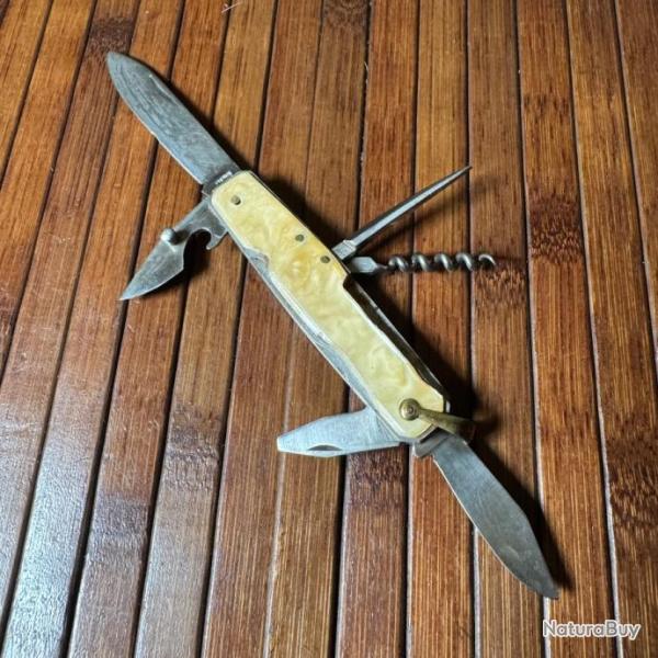 COUTEAU COLLECTION VINTAGE FRAN�AIS PIRONIN 6 FONCTIONS