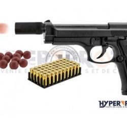 Pack D&eacute;fense Kimar Mod&egrave;le Beretta 92 Auto - Pistolet Alarme