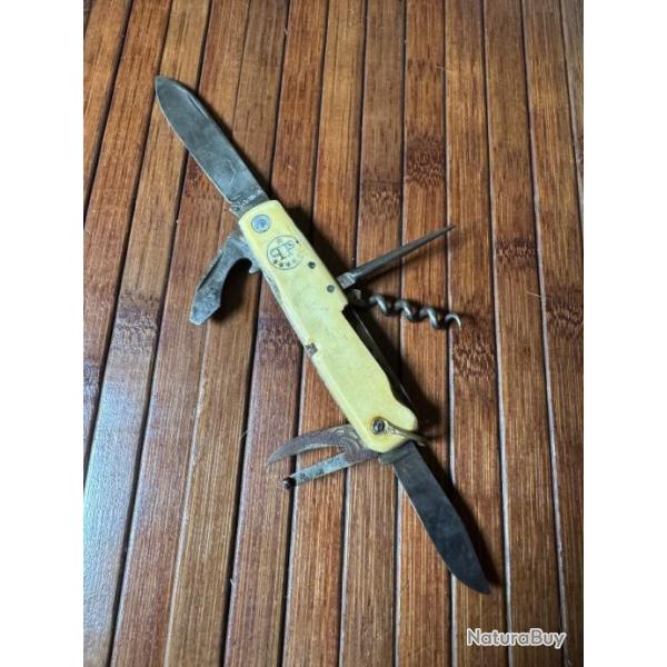 COUTEAU COLLECTION VINTAGE FRAN�AIS GONON 41  6 FONCTIONS TOUT ACIER