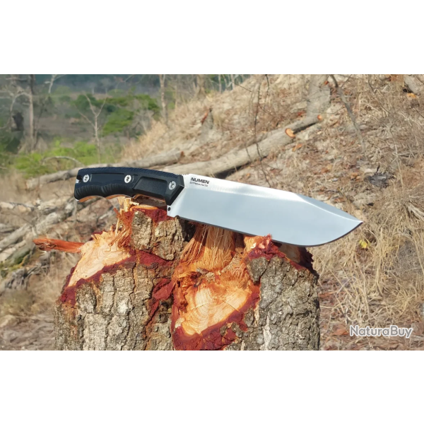 Extrema Ratio Numen Satin - Couteau de Survie Full Tang en Acier B�hler N690 (Lame 21 cm)