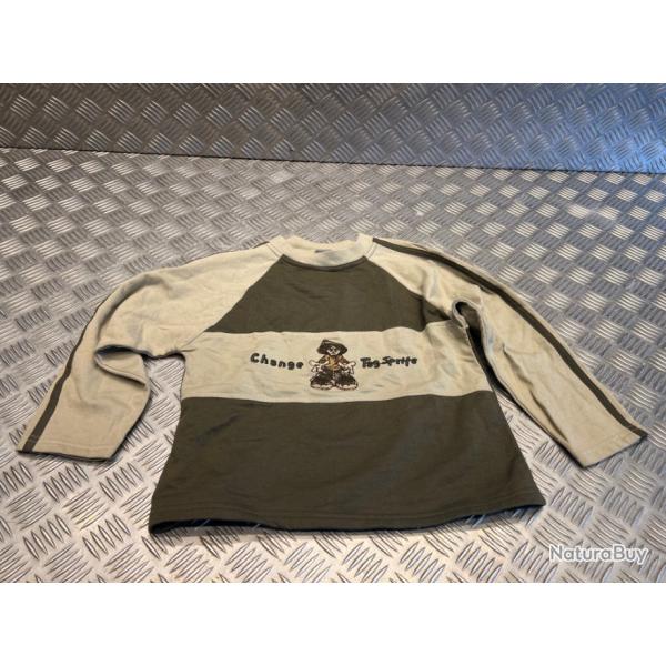 sweat change tag sprite enfant 6 ans neuf