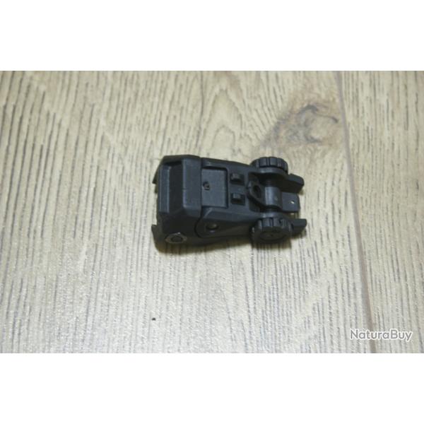 Hausse repliable AR15