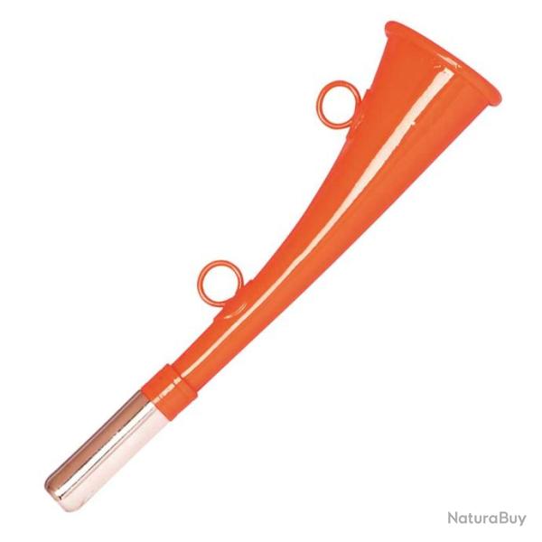 Corne plate 20cm m�tal orange ORAN TU
