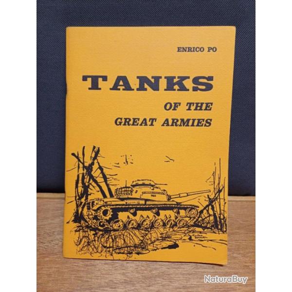 RARE : TANKS OF THE GREAT ARMIES - Enrico PO - INTYRAMA - 1968