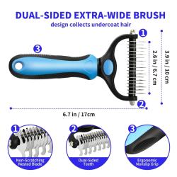 Brosse Pro de Toilettage pour Chien & Chat -Au Choix-L  20260729082523