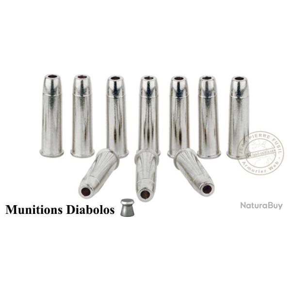 UMAREX - Lot de 10 douilles pour armes CO2 Legends 4,5mm Diabolos