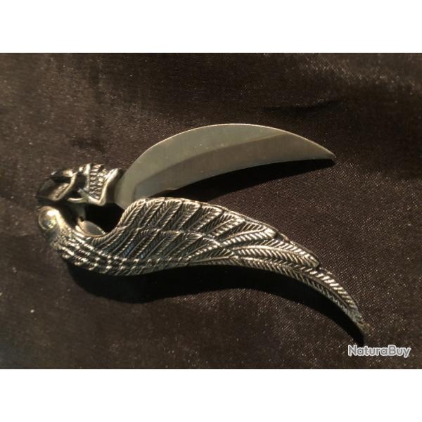 COUTEAU PLIANT TETE DE MORT