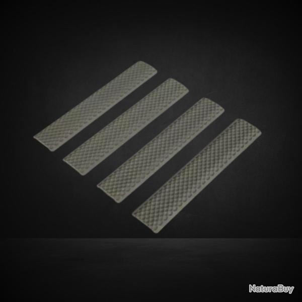 Couvre rail textur� olive pour keymod x2