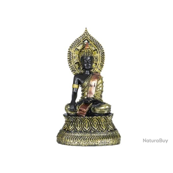 Figurine antique Bouddha sur Trne