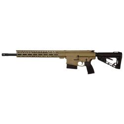 Carabine semi automatique LIVE FREE ARMORY LF308 hunter - Cal: 308 Win - Canon lourd 18" - FDE