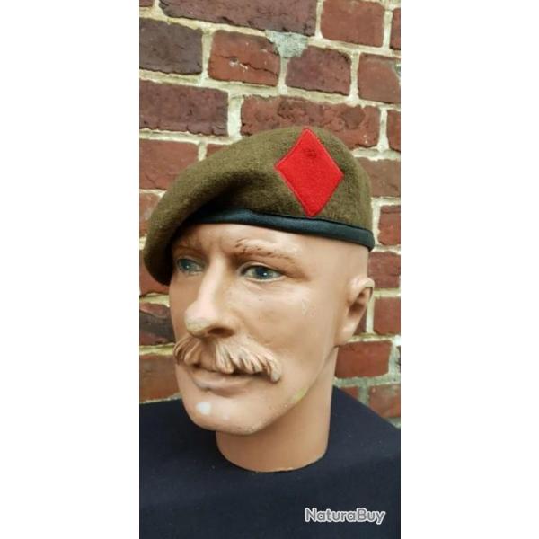 Bret Britannique du Duke of Lancaster Rgiment - Tour de tte 55 cm / Size 55  N