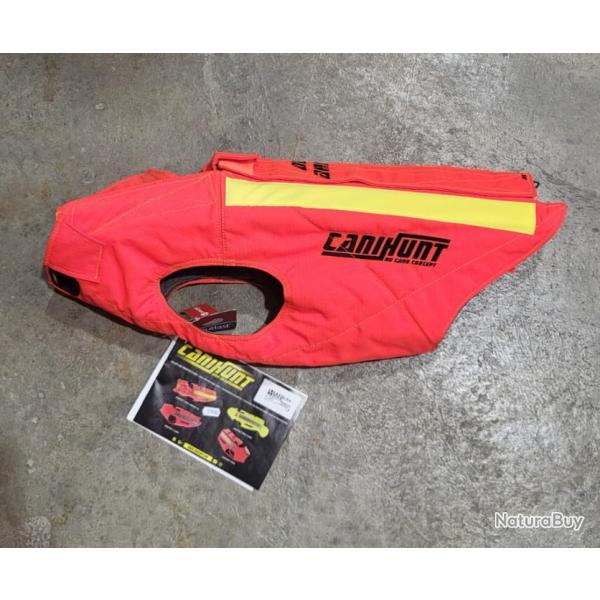 Gilet de protection dog armor v2 sp�cial teckel canihunt