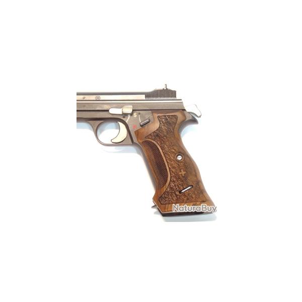 Plaquettes  Match pour SIG P210 suisse