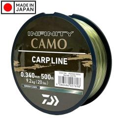 Nylon Daiwa Infinity Green Camo 500m 0.34mm