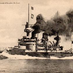 Carte postale ancienne - Cuirass&eacute; d'Escadre St-Louis -N&deg;8978
