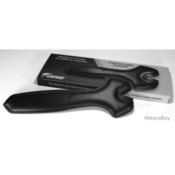 Aff�teur L�opard au carbure de tungst�ne - noir (7)