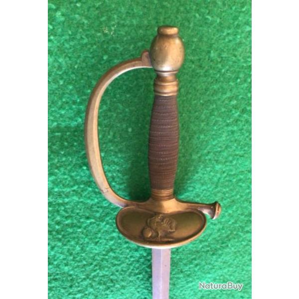 FRANCE - pe officier subalterne au coq 1816   poque LOUIS PHILIPPE