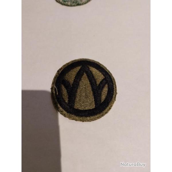 Patch arm�e us 89th INFANTRY DIVISION WW2 ORIGINAL