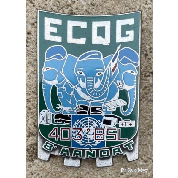 403� Bataillon de Soutien Log., E.C.Q.G, 8� Mandat, matricul�