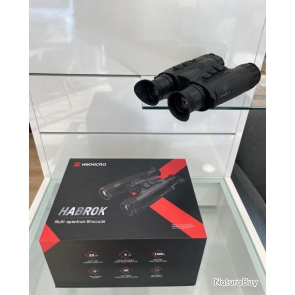 Super offre : harnais offert + Jumelles thermiques HIKMICRO Habrok HH35LN