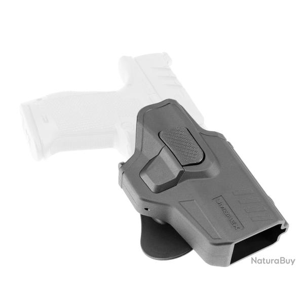HOLSTER PADDLE POLYMERE 360� POUR WALTHER PDP RETENTION BOUTON