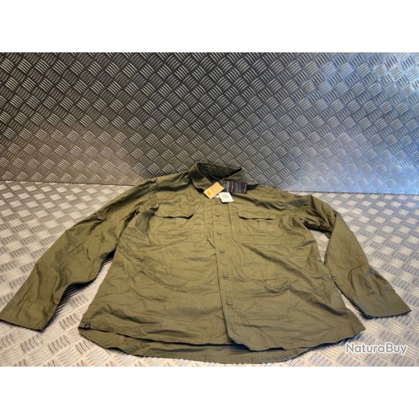 chemise pentagon vert olive neuf taille xxl k02010-06
