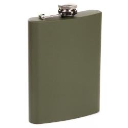 Flasque inox Fosco Pocket Flask Olive Green 8 oz 230 ml