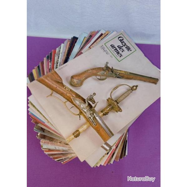 Collection Gazette des armes du n�51 au n�100 d�cembre 1981