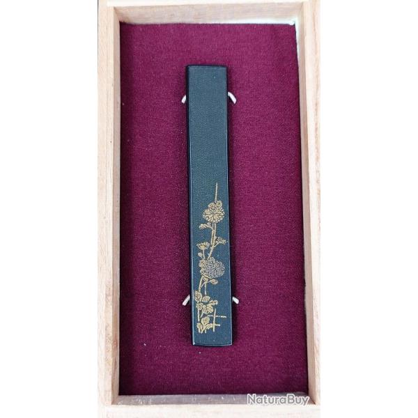 KOZUKA SHAKUDO NANAKO PIVOINE OR - JAPON EDO PERIODE Collection Trs bon  Japon XIX eme