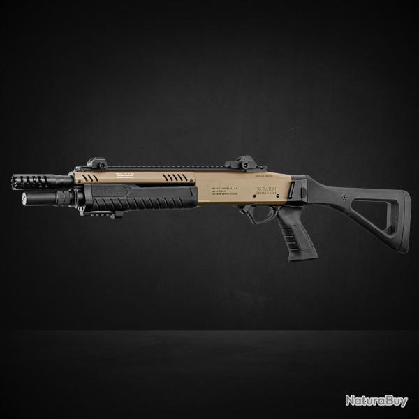 R�plique fusil � pompe FABARM STF12 Compact Dark Earth Gaz